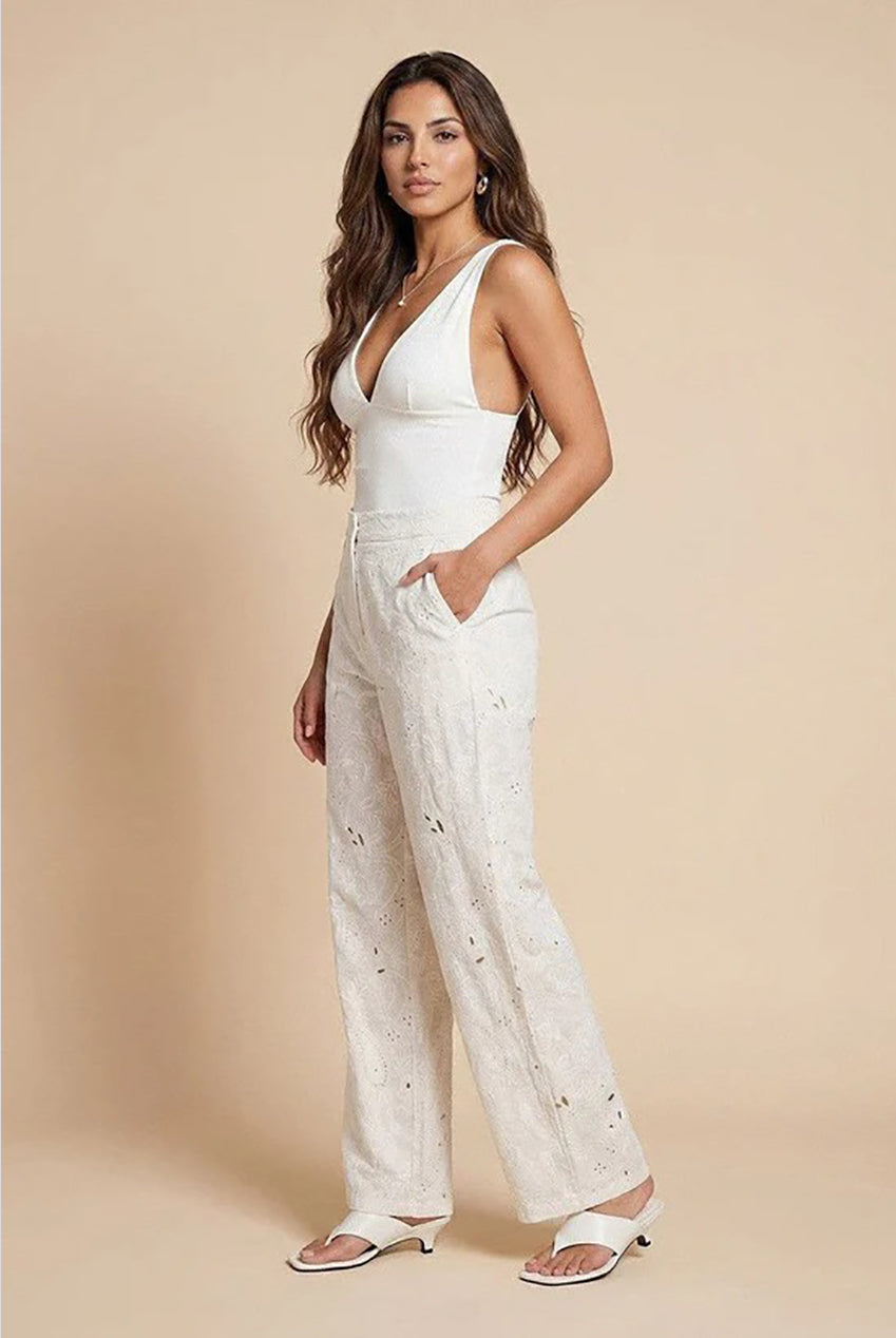 Brodeiry Trousers by Urban Bliss