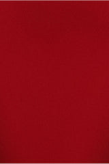 Bardot Pleated Midi Dress - Red by Goddiva