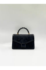 Butterfly Embellished Stachel In Black by SVNX