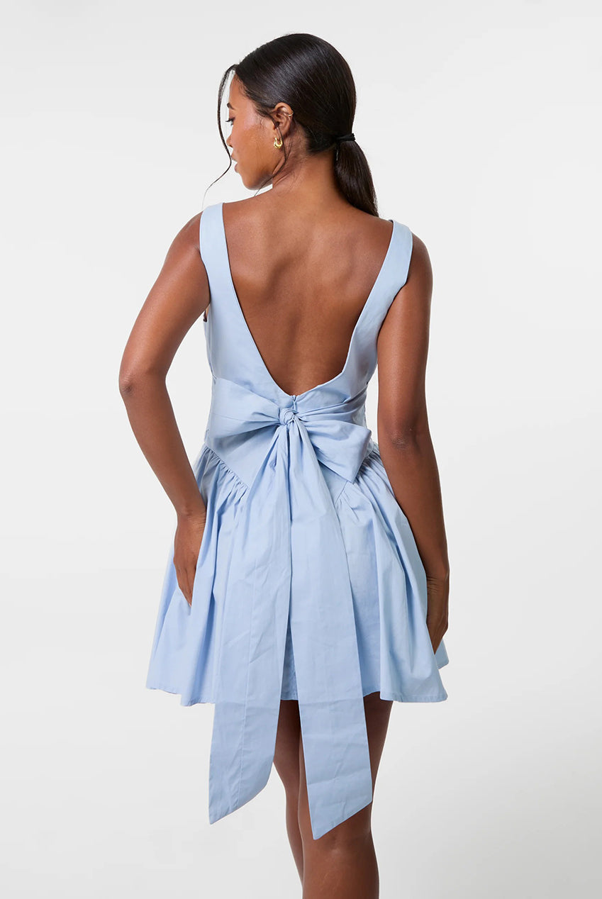 Bow Back Mini Dress by Pink Vanilla