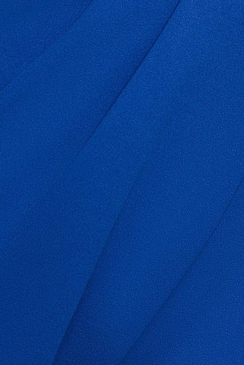 Bardot Wrap Sweetheart Neck Jumpsuit - Vivid Blue by Goddiva