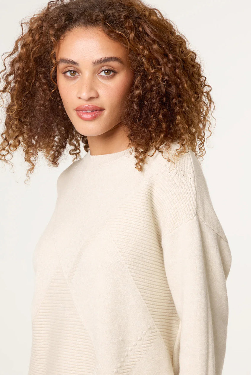 Argyle Stitch Detail Jumper by Blue Vanilla